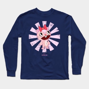 Giggles Retro Japanese Happy Tree Friends Long Sleeve T-Shirt